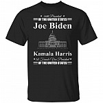 Joe Biden Kamala Harris, Black, Youth T-Shirt