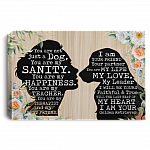 Golden Retriever You Are Not Just A Dog You Are My Sanity Wrapped Framed Canvas Prints - Unframed Poster, White, 0.75'' Framed Canvas