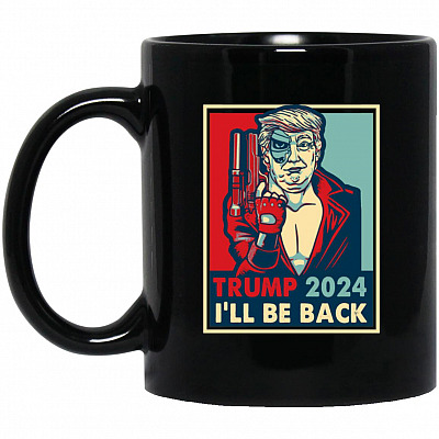 11 oz. Black Mug