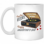 For The Record I Love, White, 11 oz. White Mug