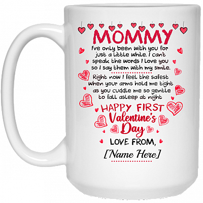 15 oz. White Mug