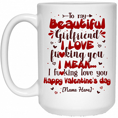 15 oz. White Mug