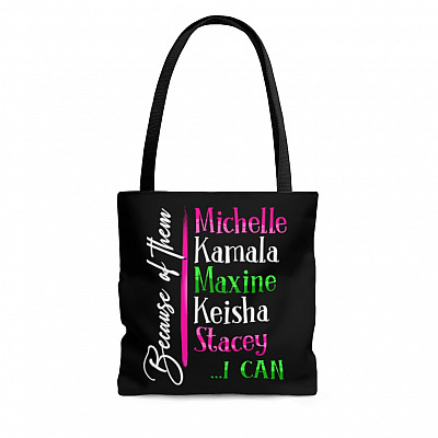Sister 1908 Michelle Kamala Maxine Keisha Stacey All Over Print Tote Bags