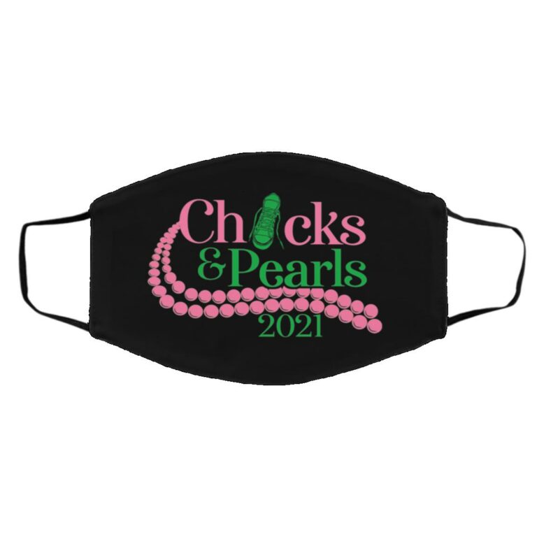 Chucks Mask, Black, Cloth Face Cover – Medium/Large