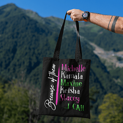 Alternative view of Sister 1908 Michelle Kamala Maxine Keisha Stacey All Over Print Tote Bags