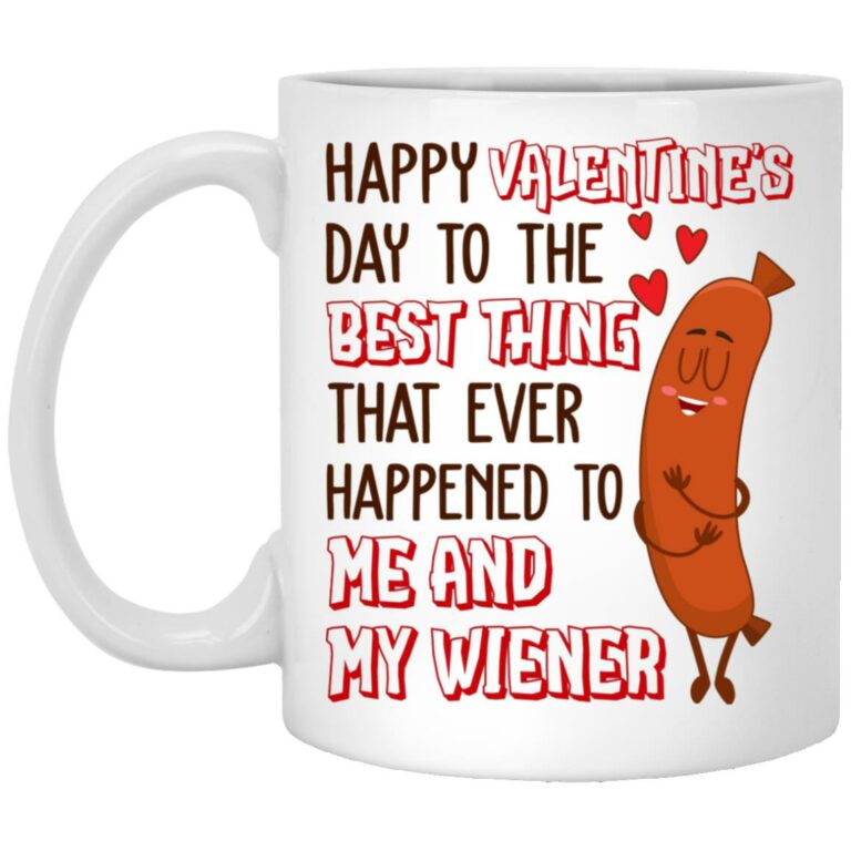 Happy Valentine's Mug, White, 11 oz. White Mug