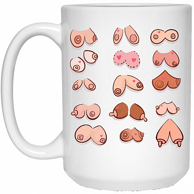 15 oz. White Mug
