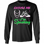 Excuse Hoodie, Black, Long Sleeve