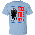 Bernie Sanders Meme T-Shirt, Light Blue, Unisex T-Shirt