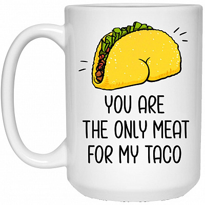 15 oz. White Mug