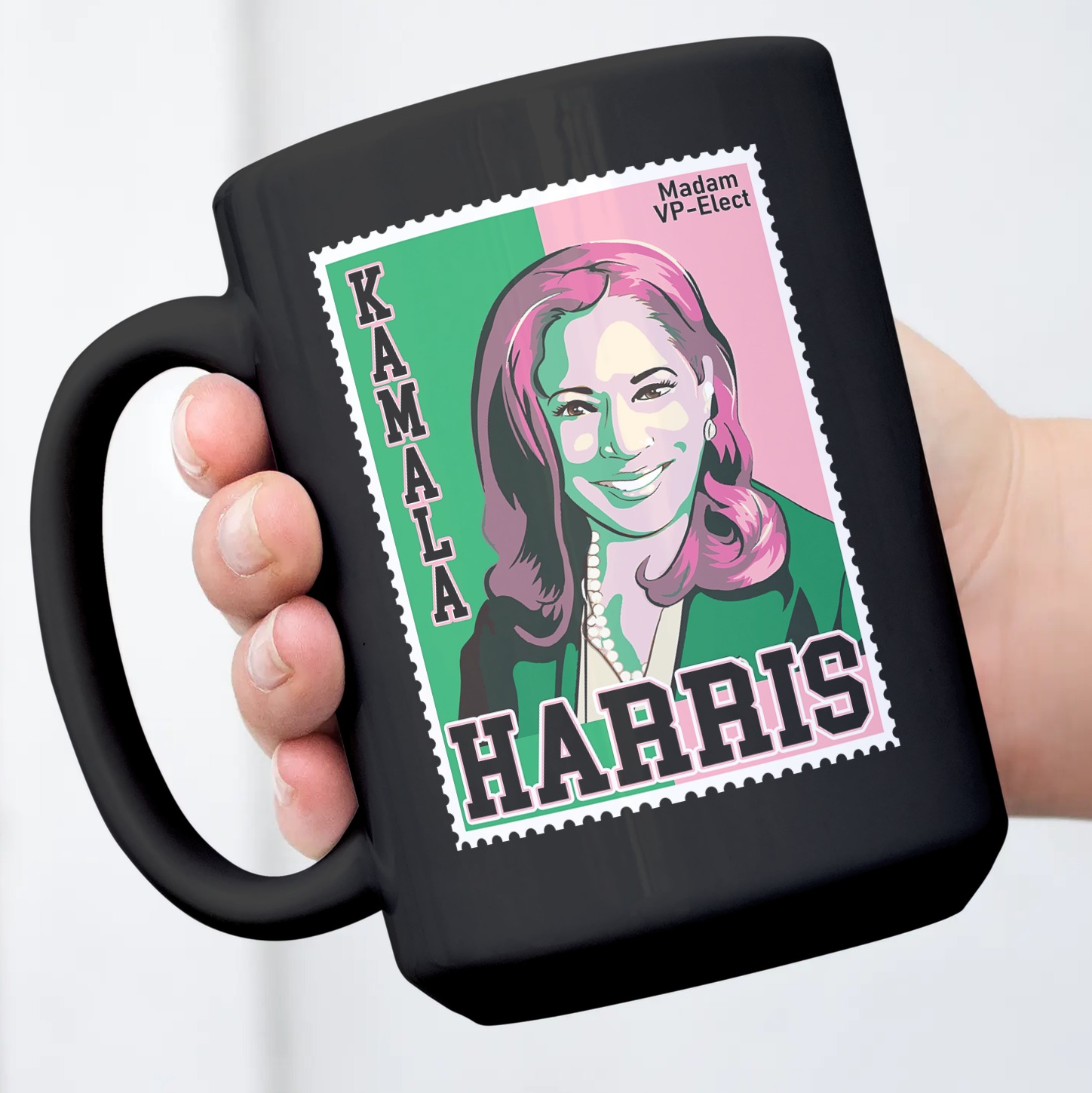 73 HG_ Kamala Harris Stamp-tee mug 1