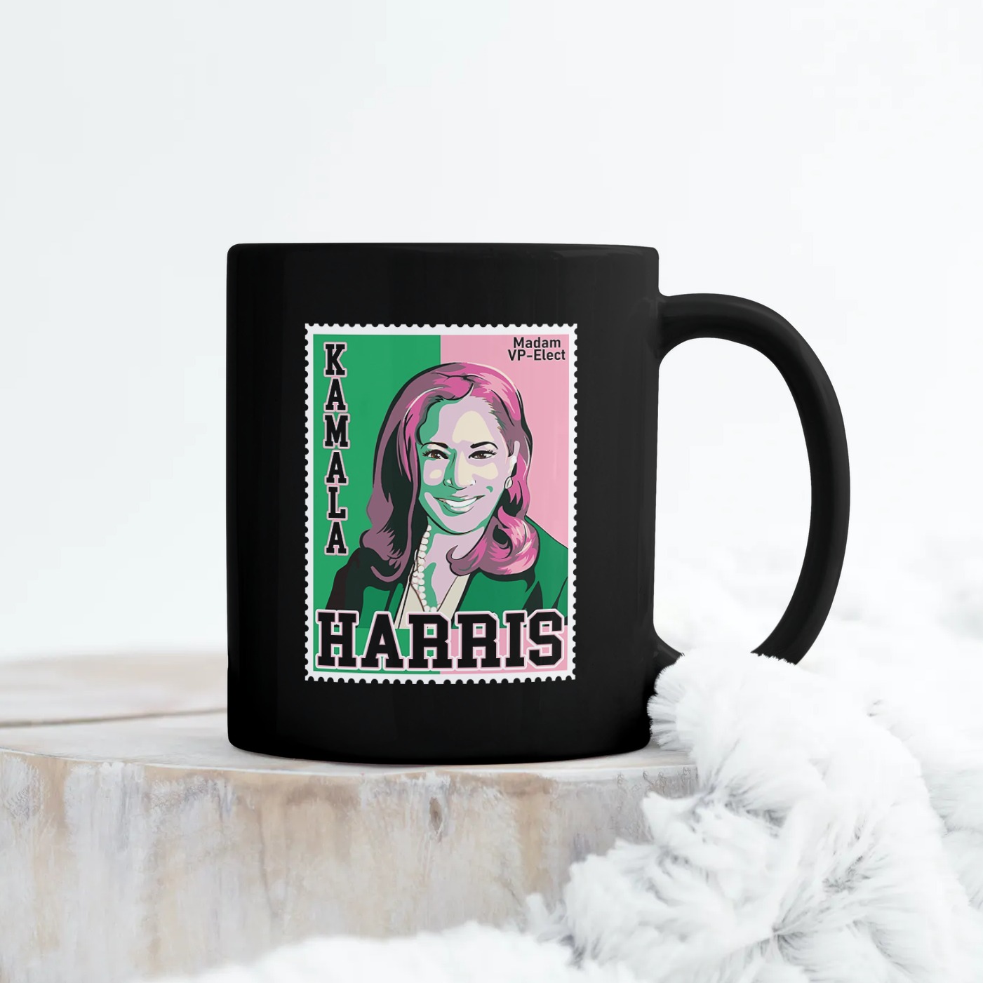 73 HG_ Kamala Harris Stamp-tee mug