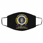 Biden 46th Inauguration Day 2021 Mask, Black, Cloth Face Cover – Medium/Large