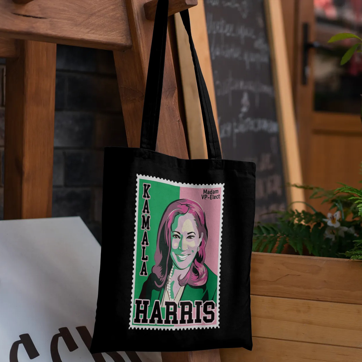 73 HG_ Kamala Harris Stamp-tote 1