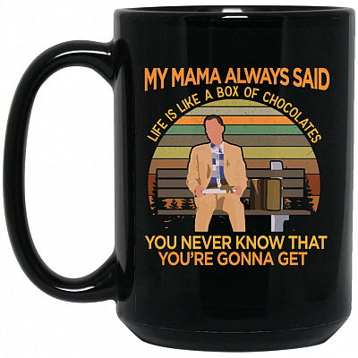 15 oz. Black Mug