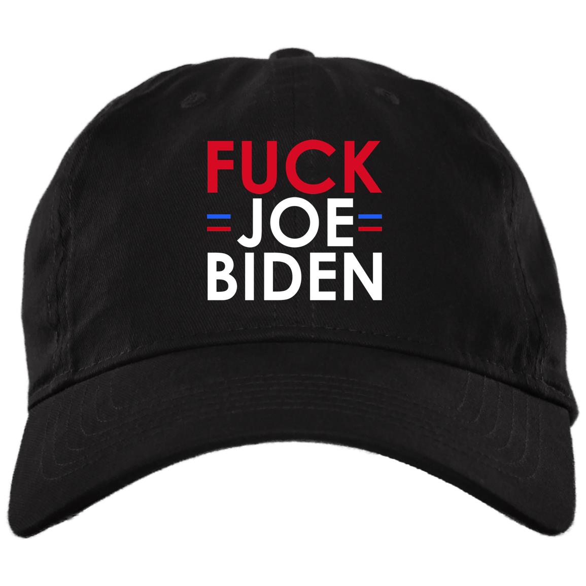 F-ck Joe Biden Twill Cap, Black, Twill Unstructured Dad Cap F-ck Joe Biden Twill Cap, Black, Twill Unstructured Dad Cap