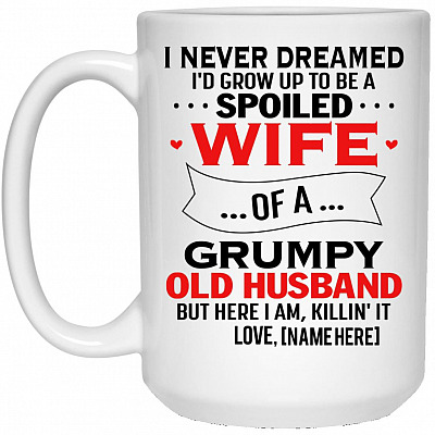 15 oz. White Mug