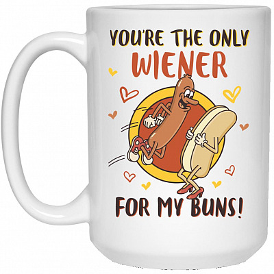 15 oz. White Mug