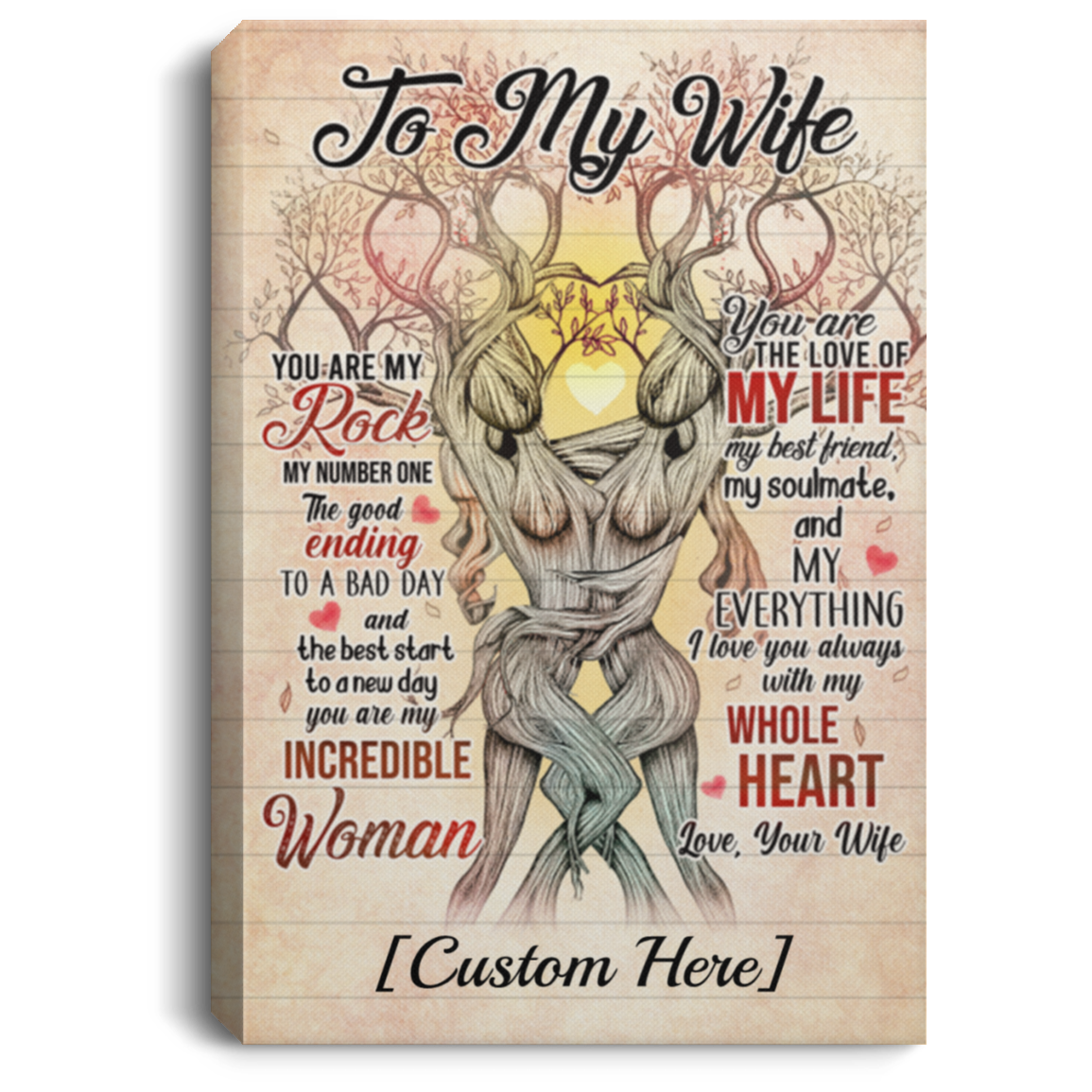 Personalized Lesbian To My Wife You Are My Rock My Number One Framed Canvas Prints - Couple LGBT Unframed Poster, White, 0.75'' Framed Canvas Personalized Lesbian To My Wife You Are My Rock My Number One Framed Canvas Prints - Couple LGBT Unframed Poster, White, 0.75'' Framed Canvas