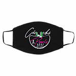 Chucks And Pearls 2021 Washable Reusable Custom Printed Cloth Face Mask Cover, Black, Cloth Face Cover – Medium/Large Chucks And Pearls 2021 Washable Reusable Custom Printed Cloth Face Mask Cover, Black, Cloth Face Cover – Medium/Large