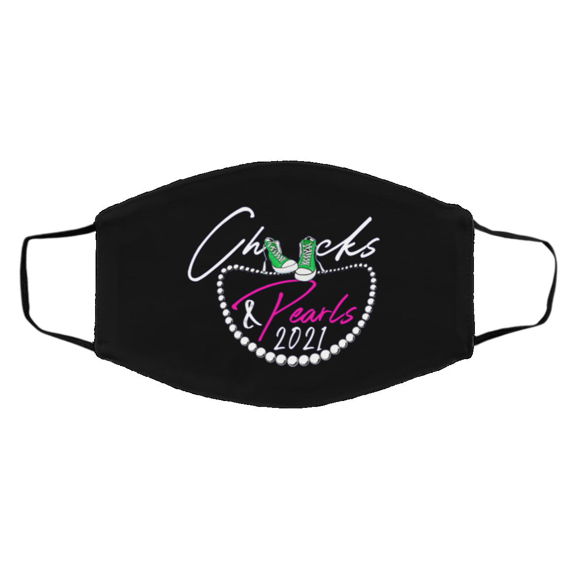 Chucks And Pearls 2021 Washable Reusable Custom Printed Cloth Face Mask Cover, Black, Cloth Face Cover – Medium/Large Chucks And Pearls 2021 Washable Reusable Custom Printed Cloth Face Mask Cover, Black, Cloth Face Cover – Medium/Large