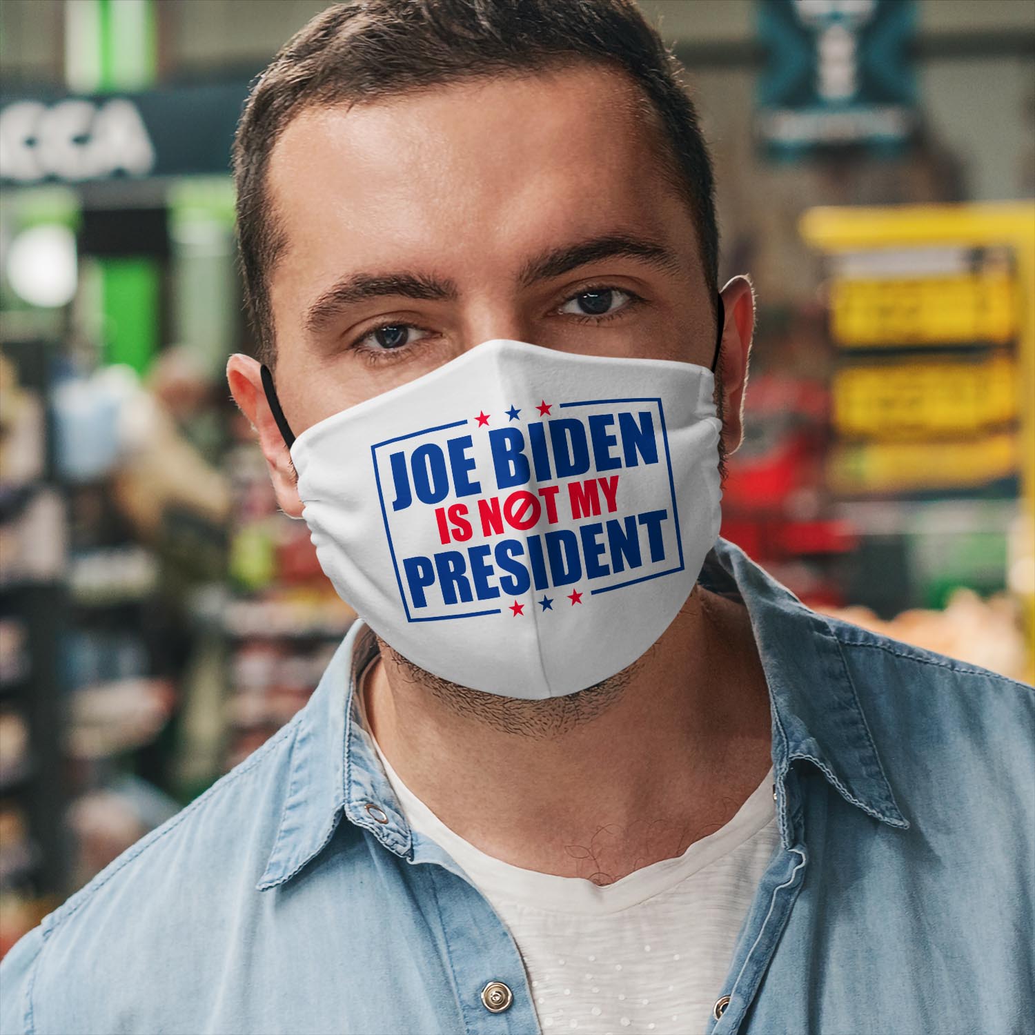 6P. Joe not president Mockup