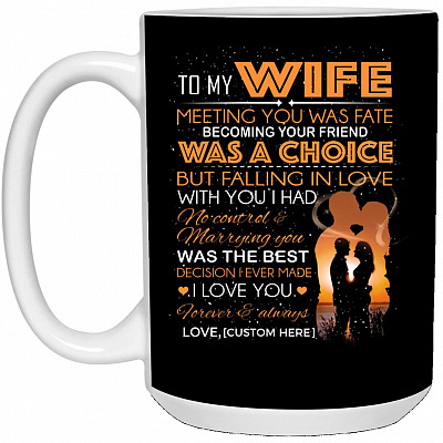 15 oz. White Mug