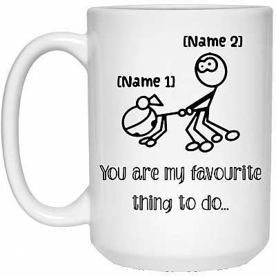 15 oz. White Mug