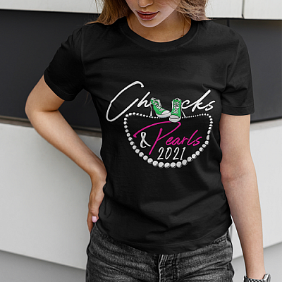 Alternative view of Chucks And Pearls 2021 T-Shirt