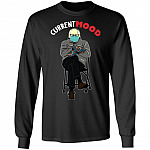 Bernie Sanders Hoodie, Black, Long Sleeve