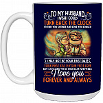 To My Husband Mug, Navy, 15 oz. White Mug To My Husband Mug, Navy, 15 oz. White Mug