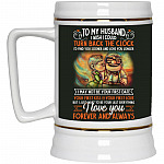To My Husband Mug, Forest, 22 oz. Beer Stein To My Husband Mug, Forest, 22 oz. Beer Stein