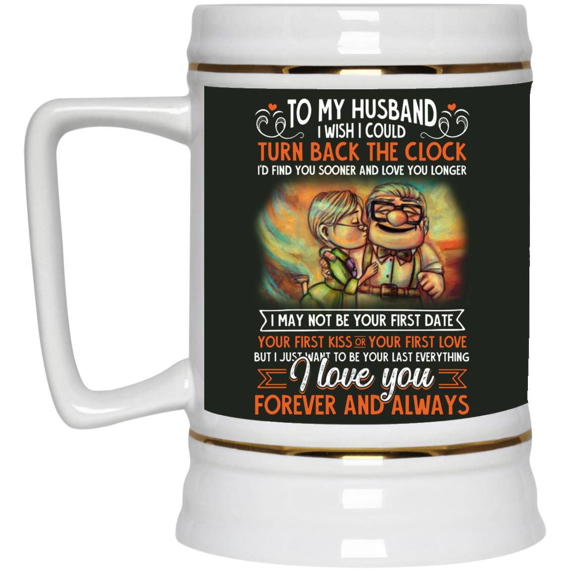 To My Husband Mug, Forest, 22 oz. Beer Stein To My Husband Mug, Forest, 22 oz. Beer Stein