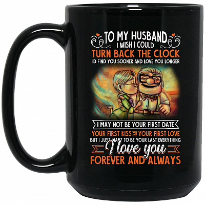 15 oz. Black Mug