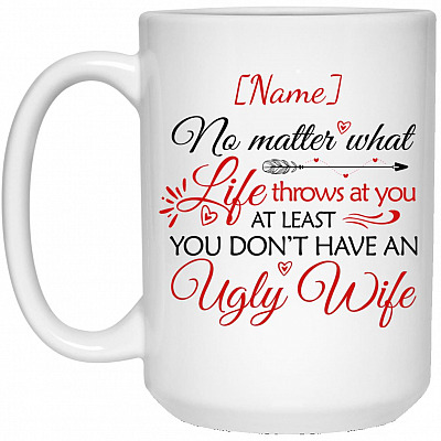 15 oz. White Mug