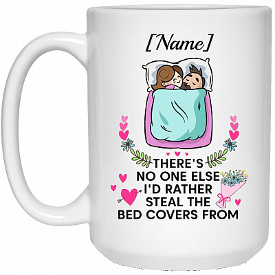 15 oz. White Mug