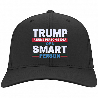 Anti Trump a Dump's, Black, Twill Cap