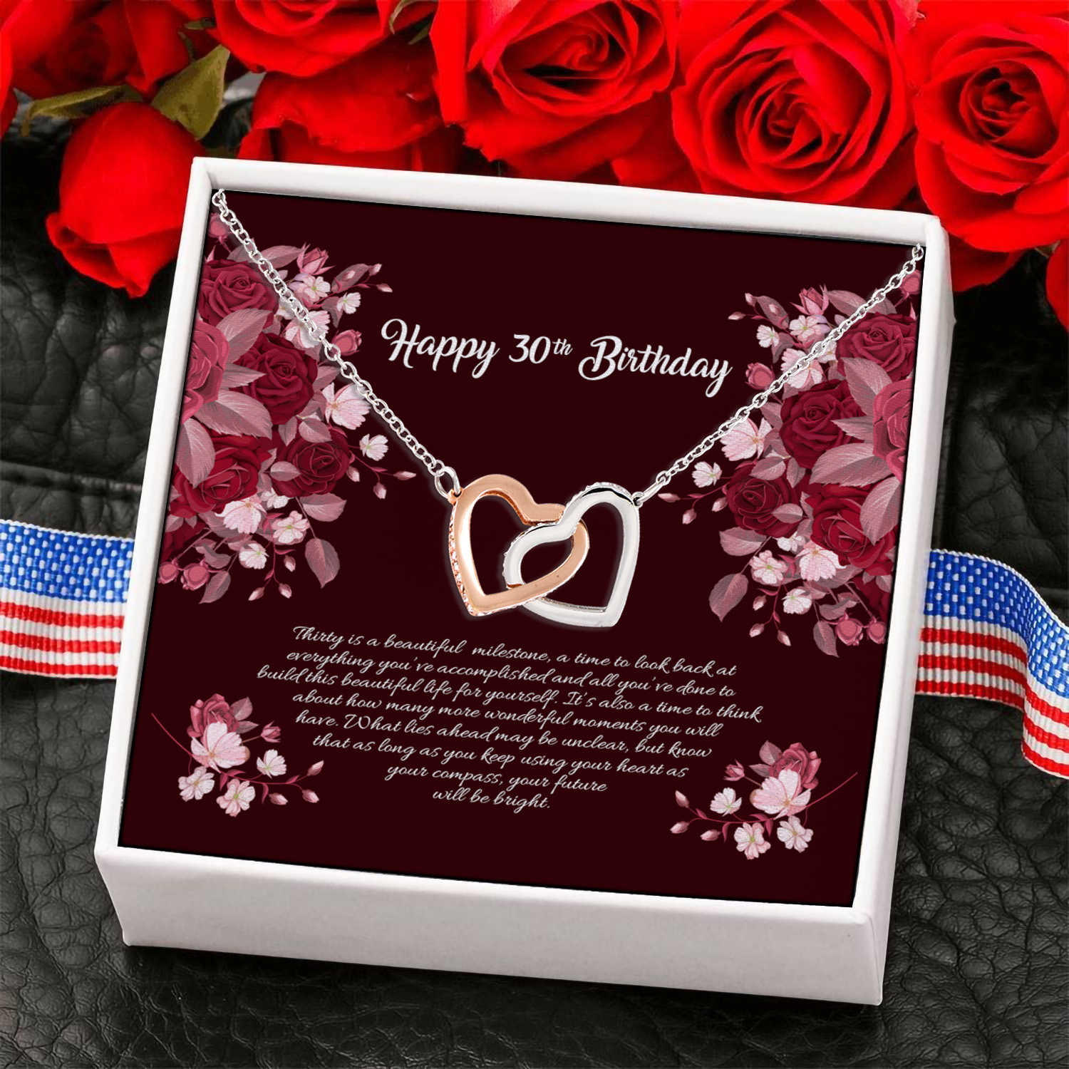 2NH_ 30th Birthday Interlocking Hearts Necklace 6