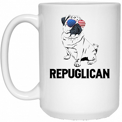 15 oz. White Mug