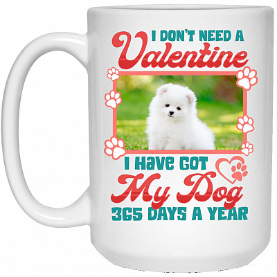 15 oz. White Mug