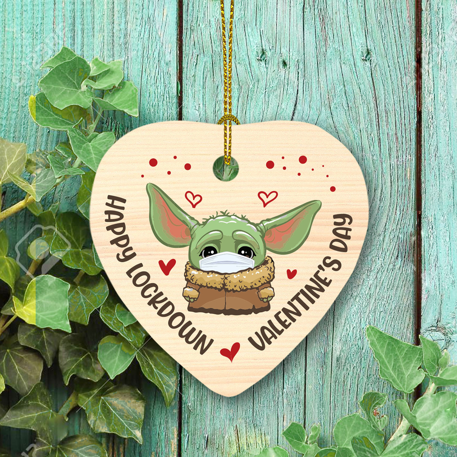 2LV. Lockdown Valentines Day - Heart ornament mk (1)