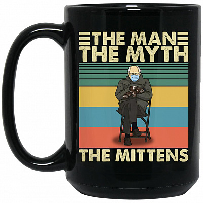 15 oz. Black Mug