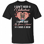 My German Shepherd 365 Days, Black, Unisex T-Shirt