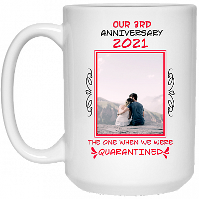 15 oz. White Mug