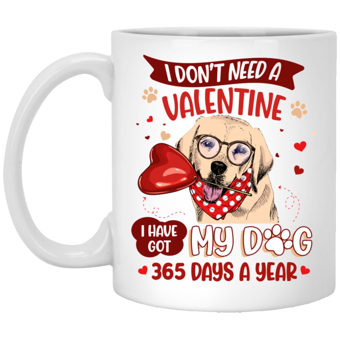 Golden I Don't Need, White, 11 oz. White Mug Golden I Don't Need, White, 11 oz. White Mug