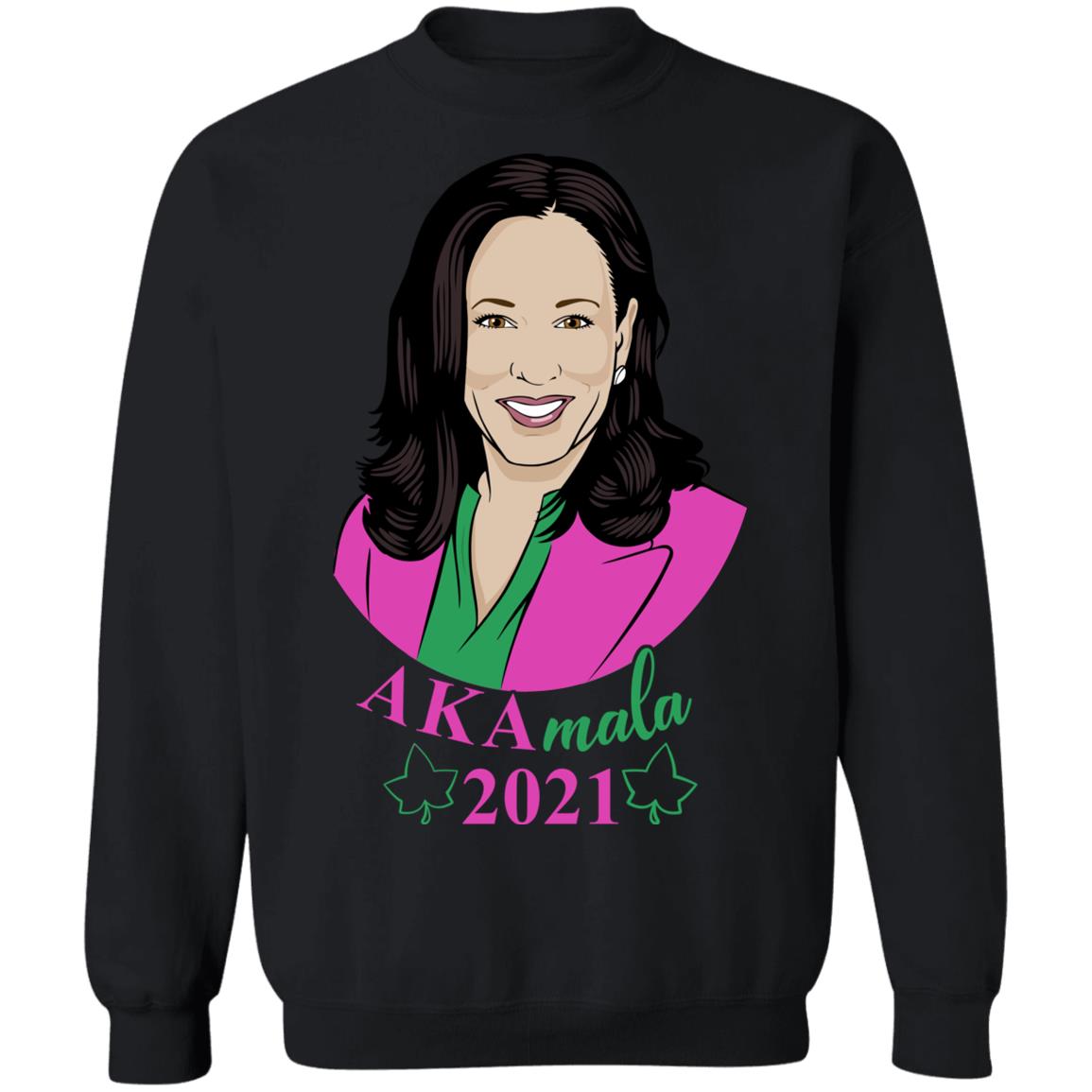 Kamala Harris Akamala, Black, Sweatshirt