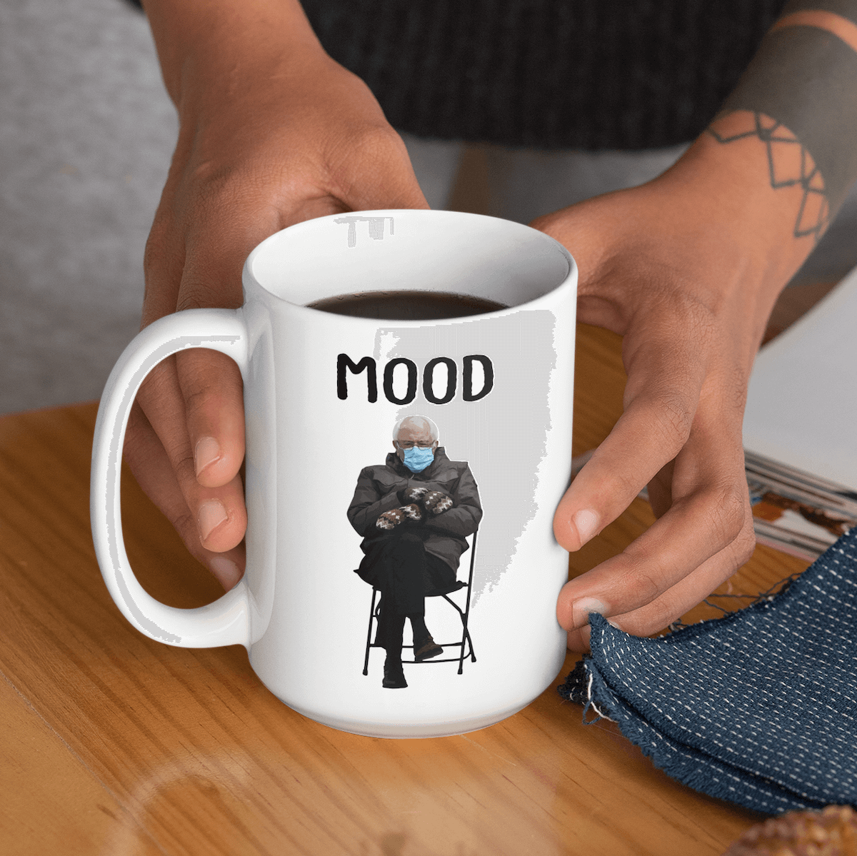 3LV uu tien. Bernie Mood-Mug_mk2