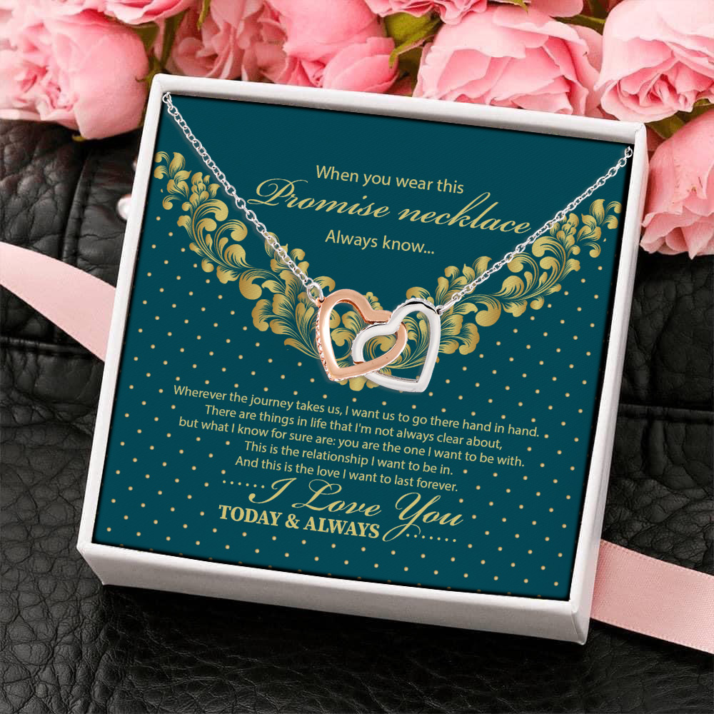 13Th. Promise Necklace(4) Interlocking Hearts Necklace 4