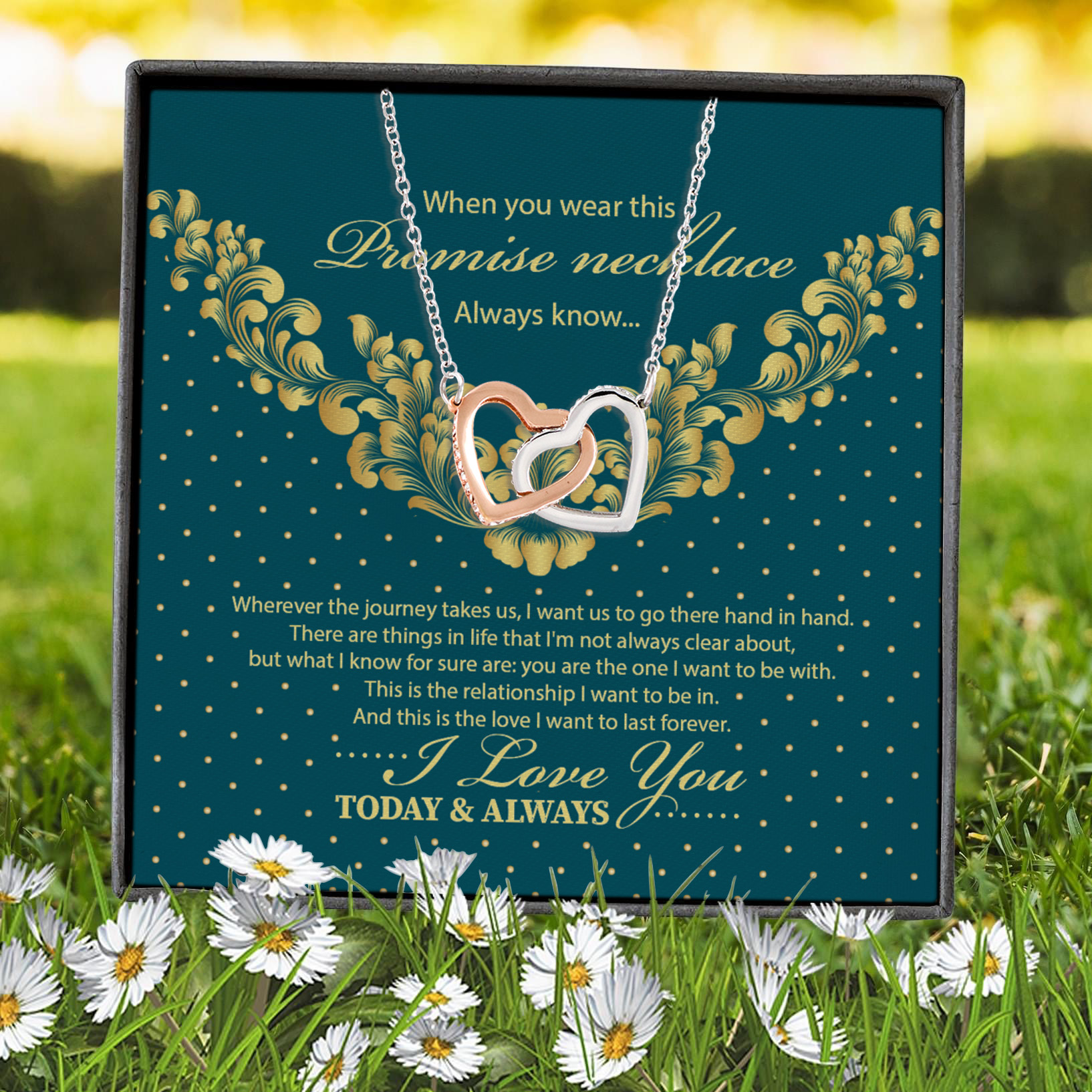 13Th. Promise Necklace(4) Interlocking Hearts Necklace 7