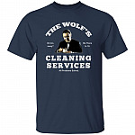 The Wo-lf's Cleaning, Navy, Unisex T-Shirt